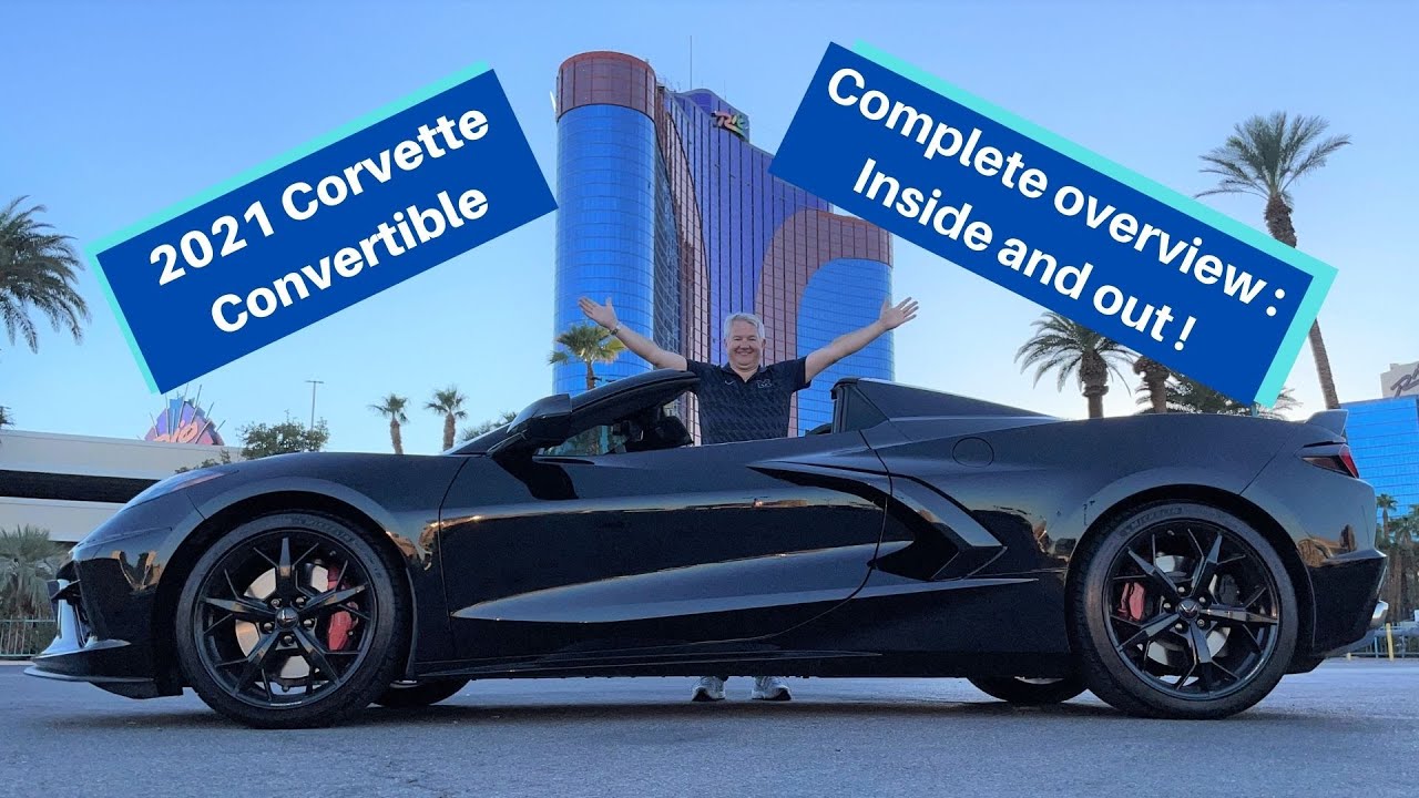 2021 Chevrolet Corvette Stingray Convertible 3LT Z51 - Complete overview inside & out