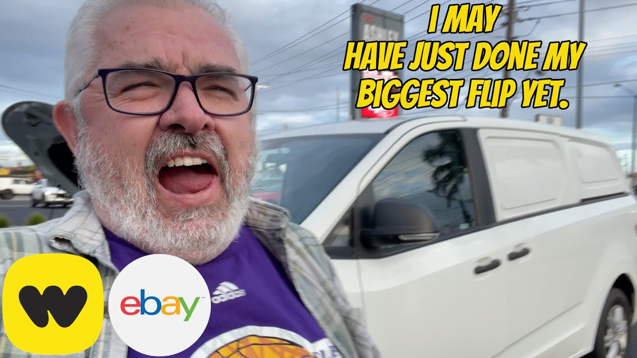 I Was Thrifting For Stock and Flipped My Car for a Van   Enter the FlipMobile
