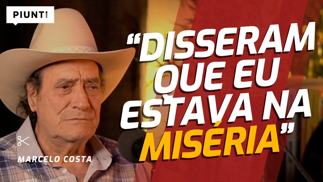 MARCELO COSTA GUARDOU DINHEIRO NO AUGE? | Piunti entrevista Marcelo Costa