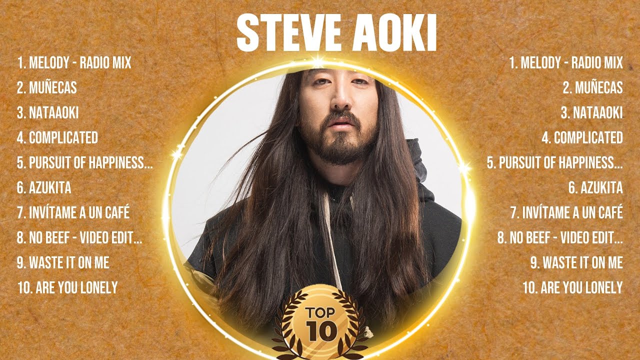 Steve Aoki Top Of The Music Hits 2024 - Most Popular Hits Playlist