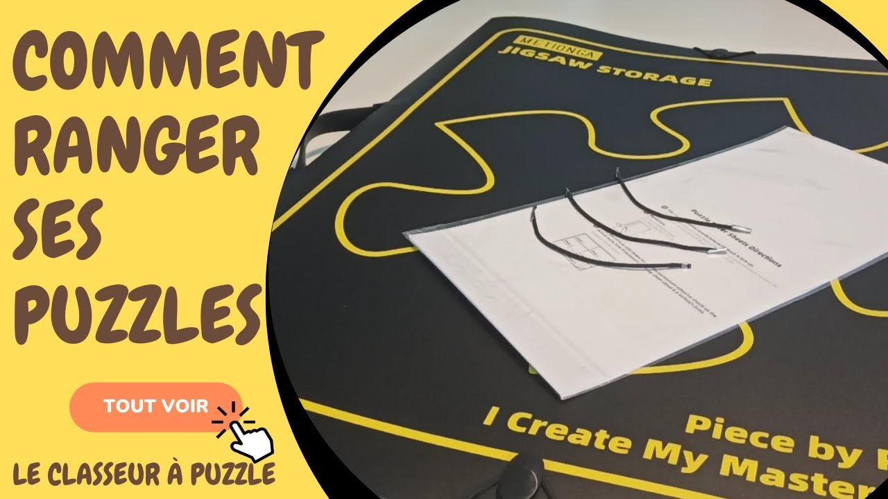 Organisez Vos Puzzles Facilement 🧩 | Le Classeur Parfait pour une Collection Impeccable !