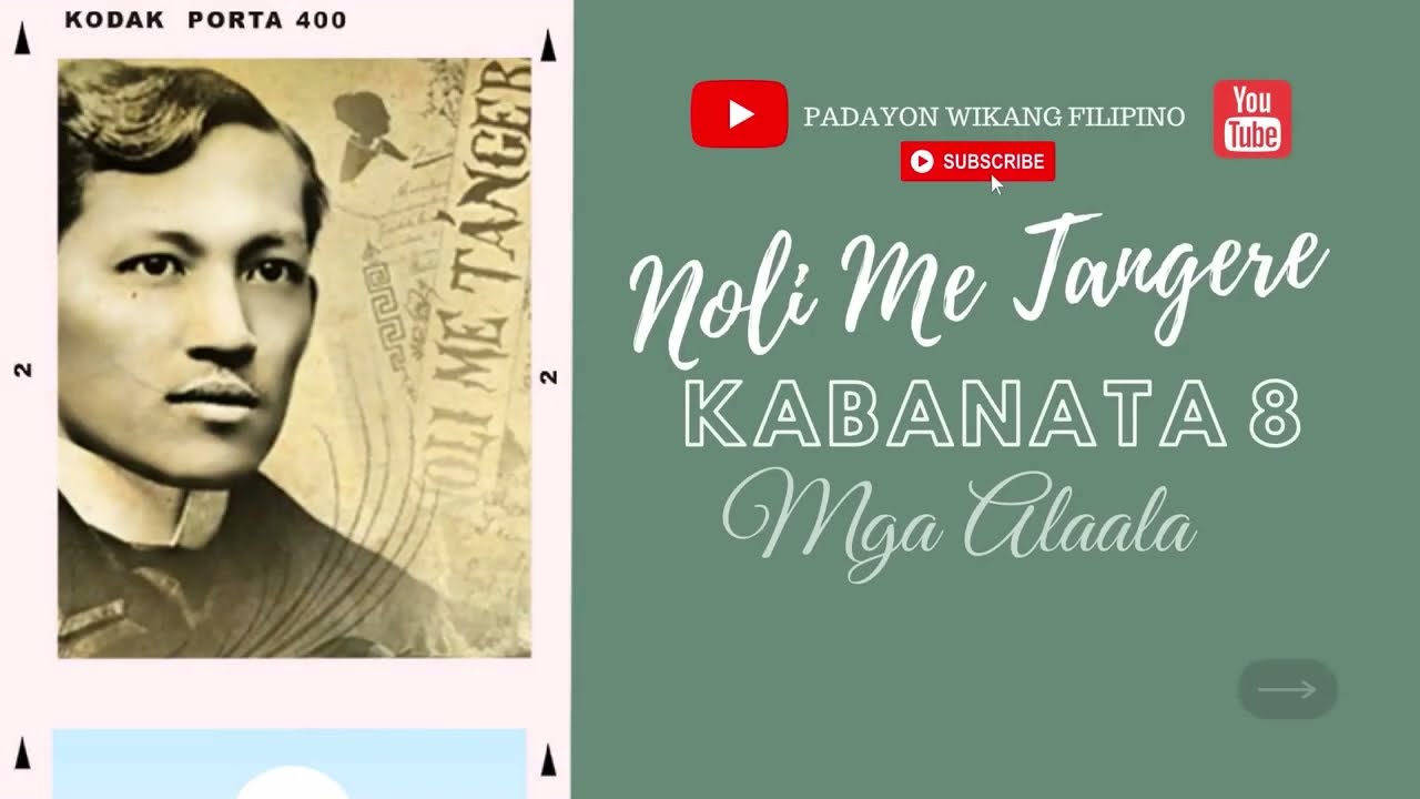 KABANATA 8 NOLI ME TANGERE (MGA ALAALA)