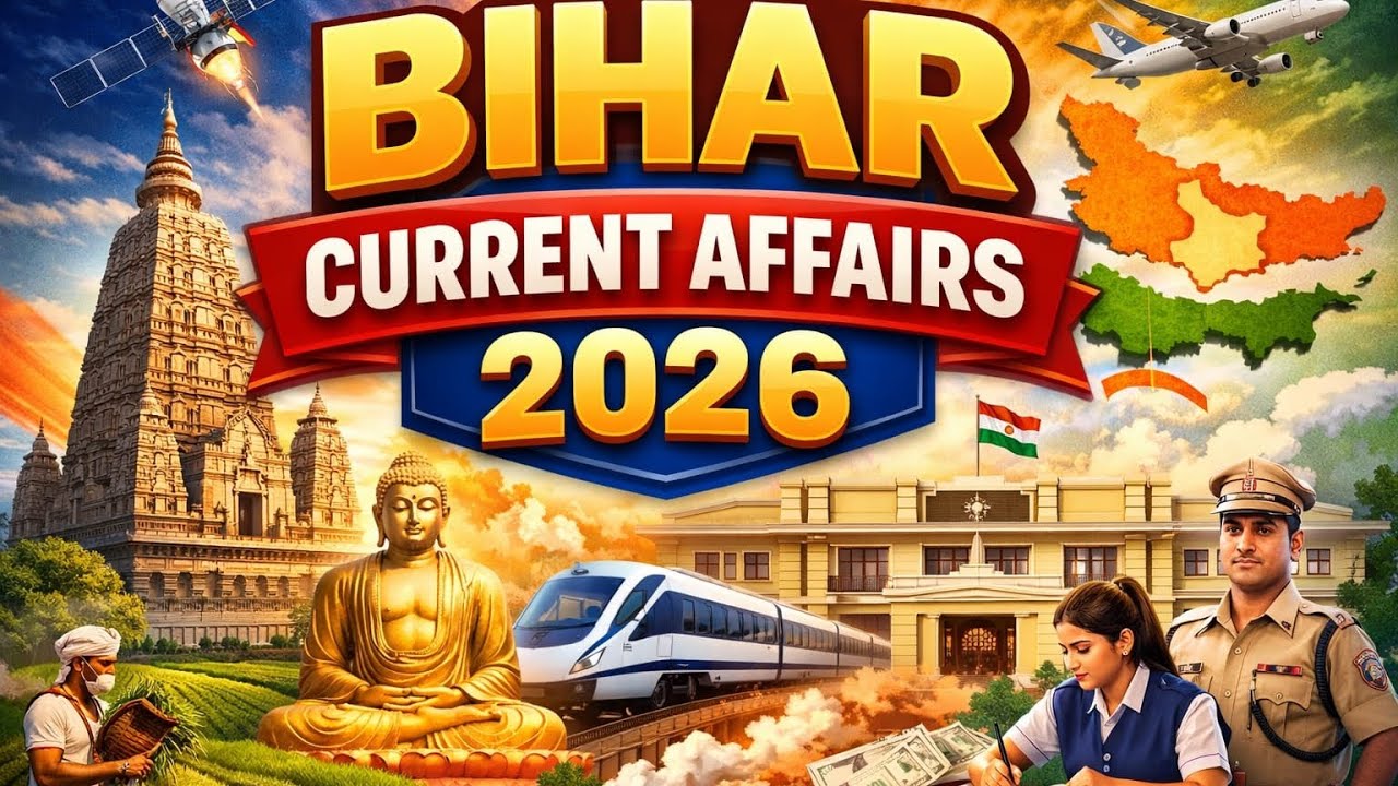 72nd BPSC BIHAR CURRENT AFFAIRS JANUARY 2026 EP/PART 1 FOR BPSC,BSSC,SI...OTHER EXAMINATION 