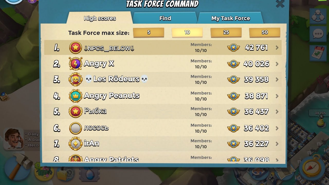 Boom Beach | 10 Man Duplexity 2160 | 