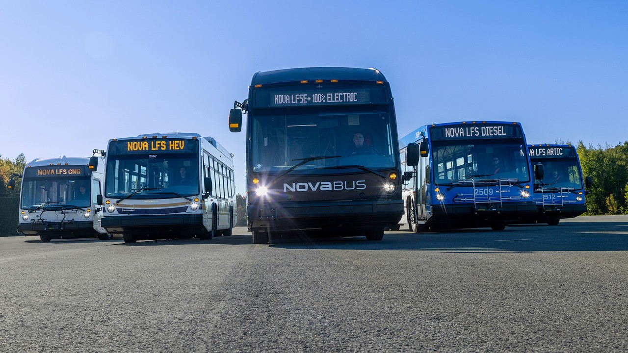 Nova LFS Range of Buses