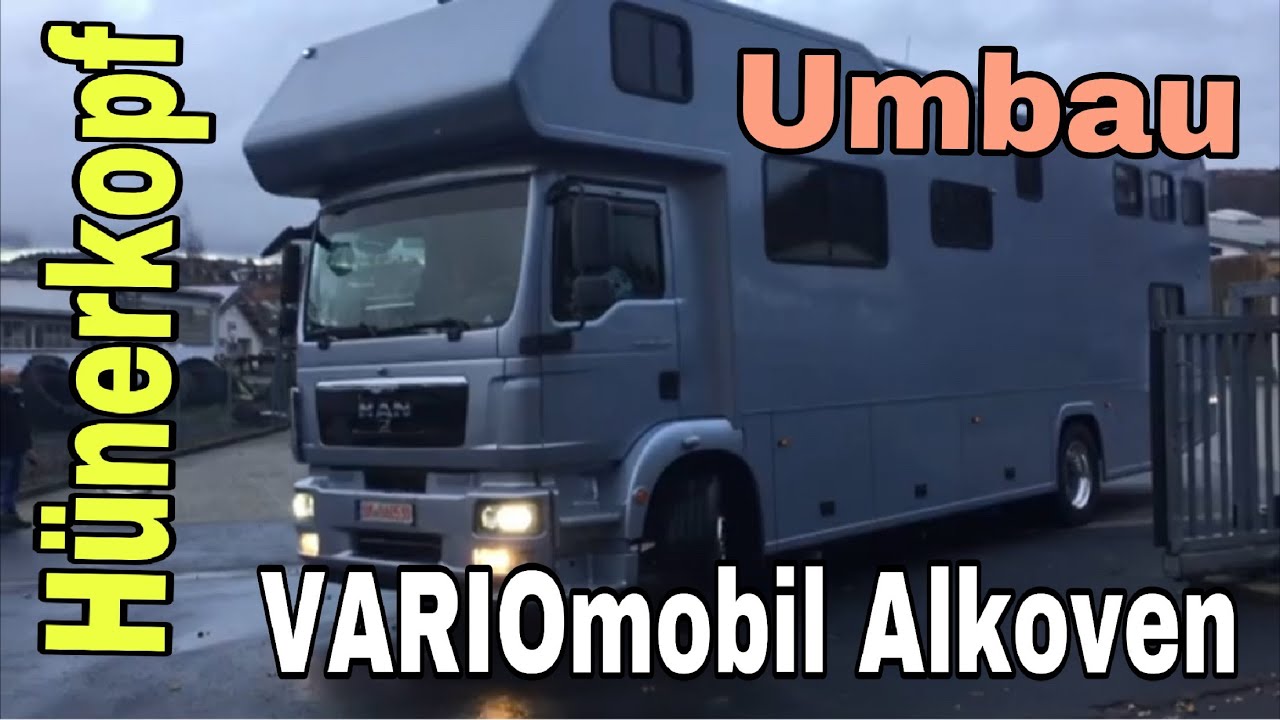 VARIOmobil Alkoven Umbau bei Hünerkopf / womoclick