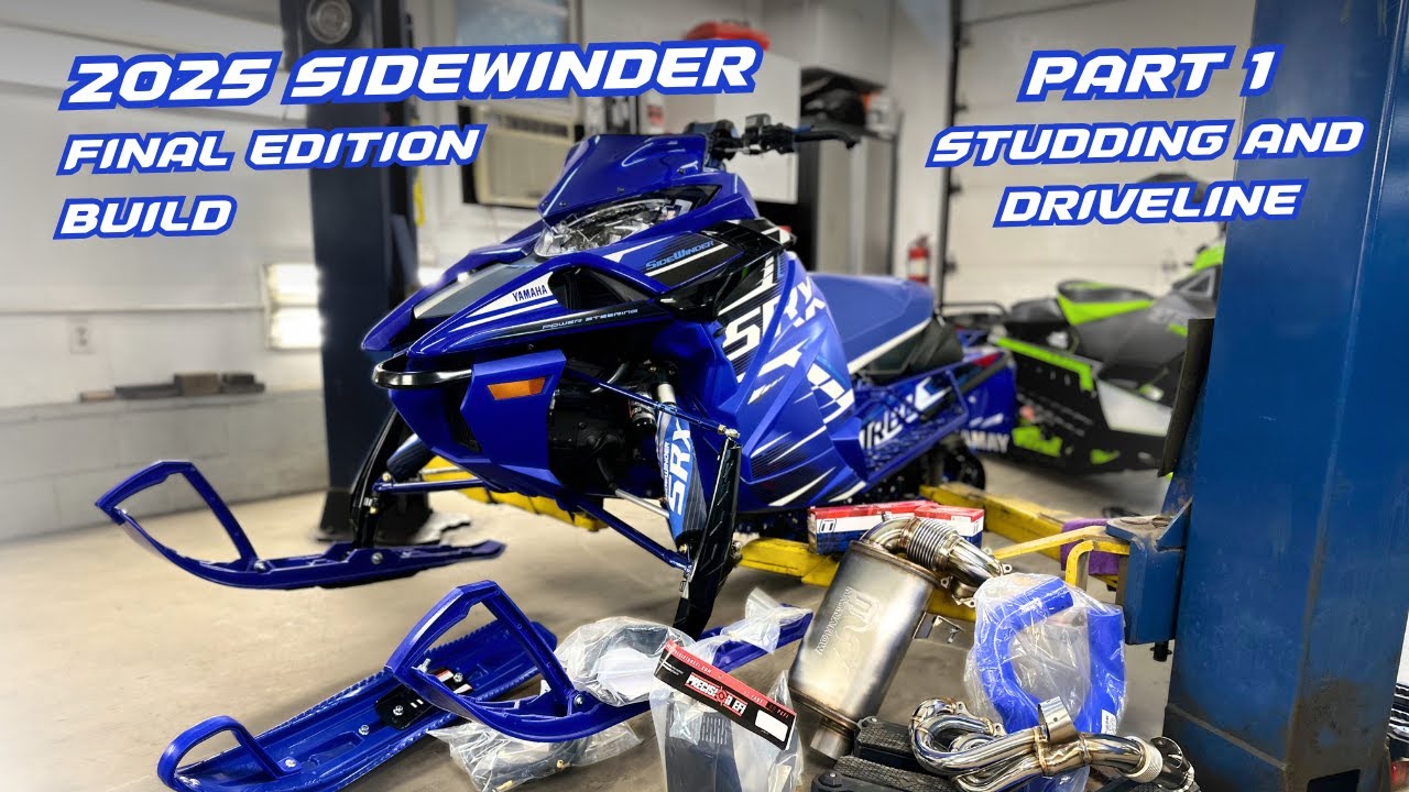 Tearing apart a brand new 2025 Sidewinder Final Edition!