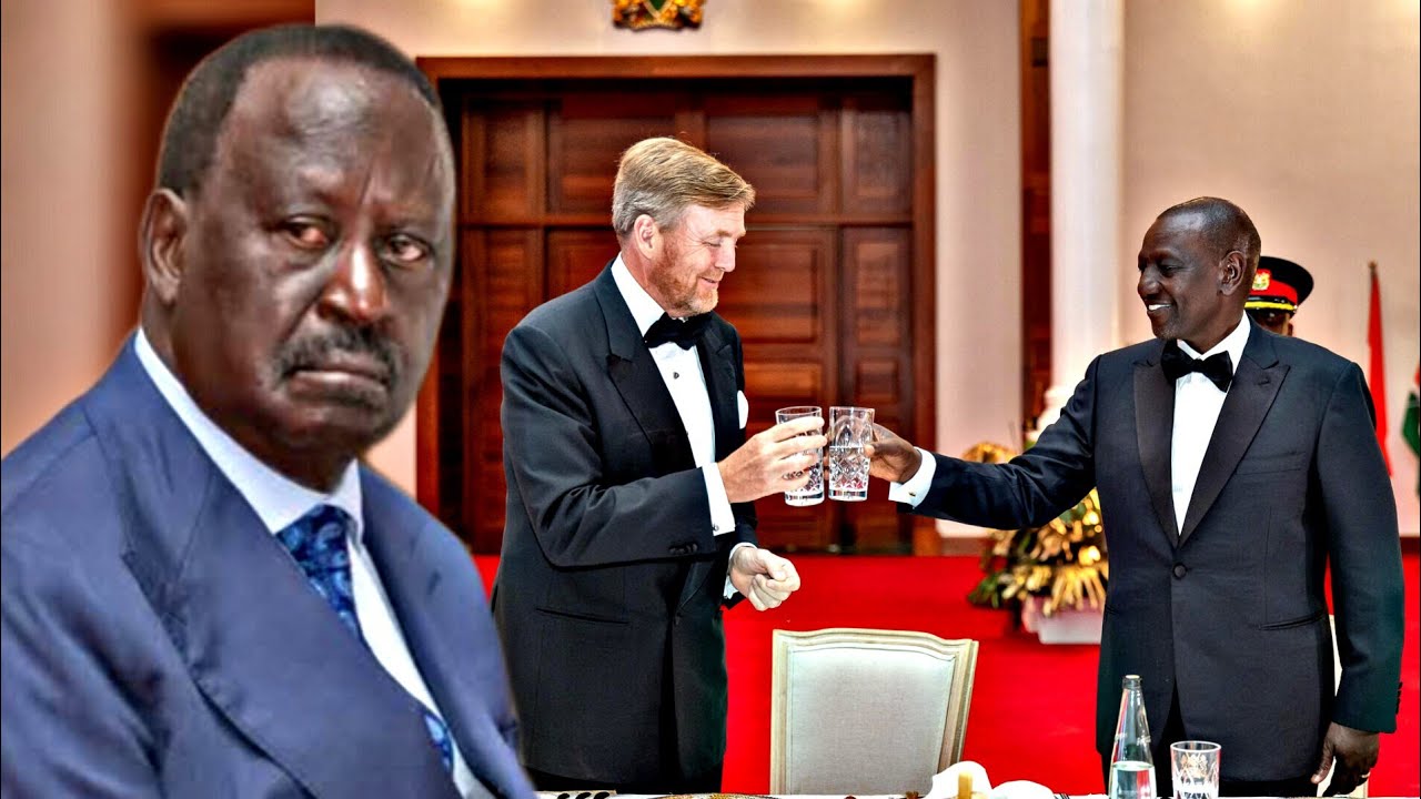 POWER DINNER! What Happened When Ruto, Raila, & Dutch Royals Shared a Table at State House