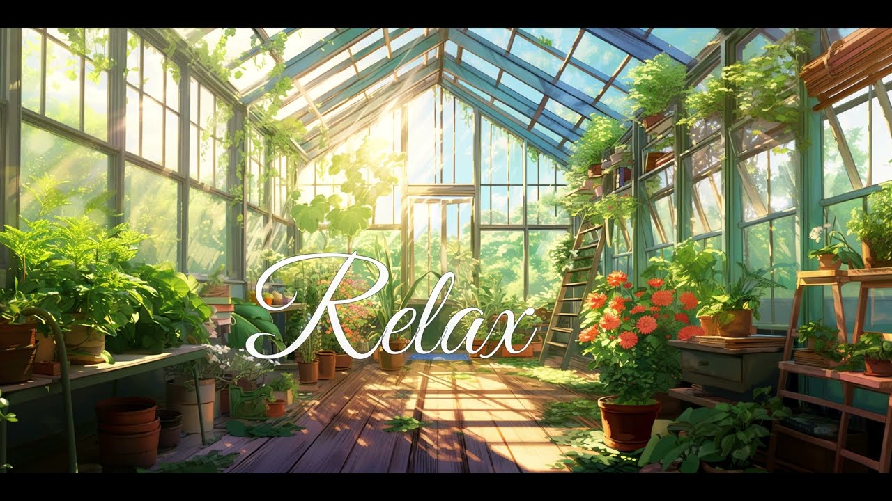 Take the BEST NAP inside a beautiful Greenhouse - ASMR