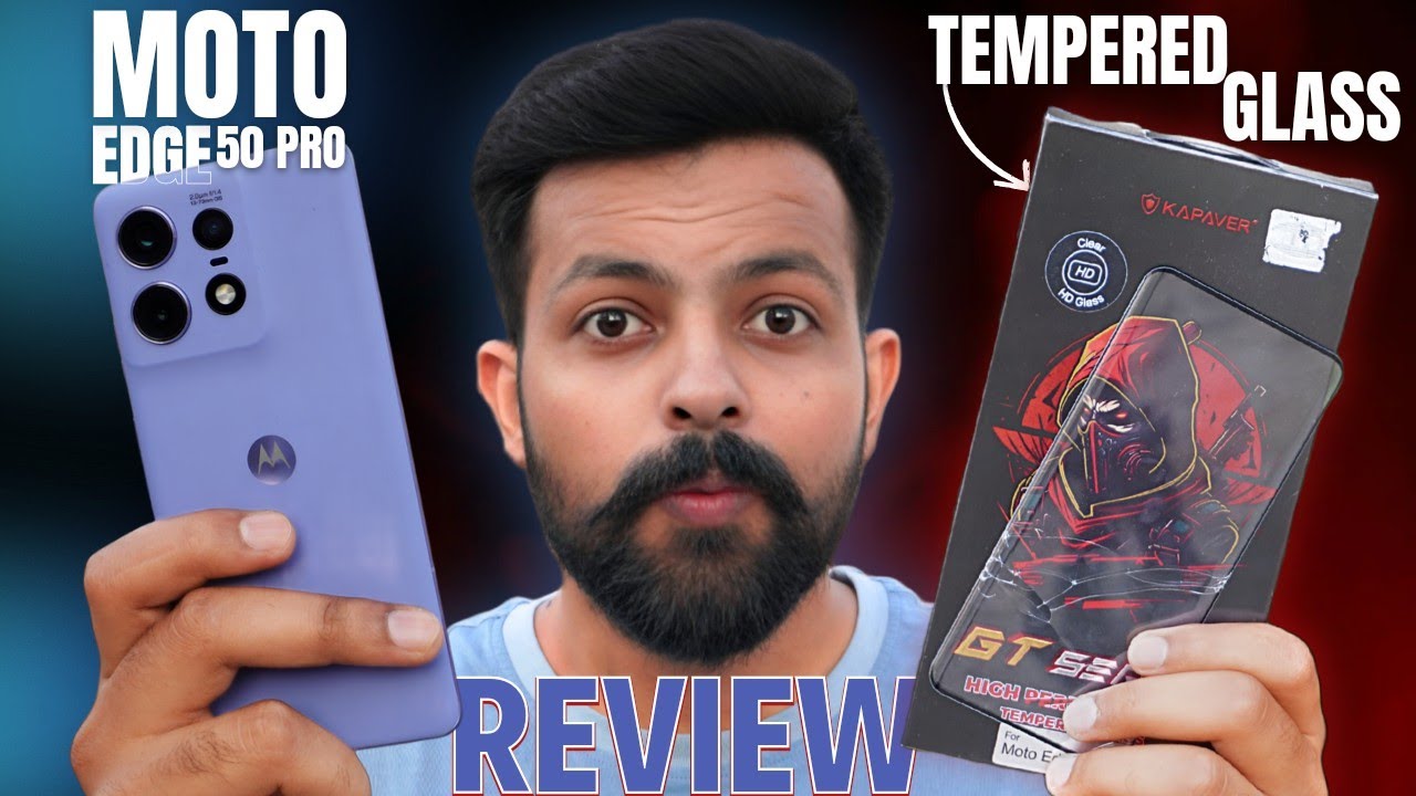 Moto Edge 50 Pro Tempered Glass Review 🔥🔥 #motoedge50pro