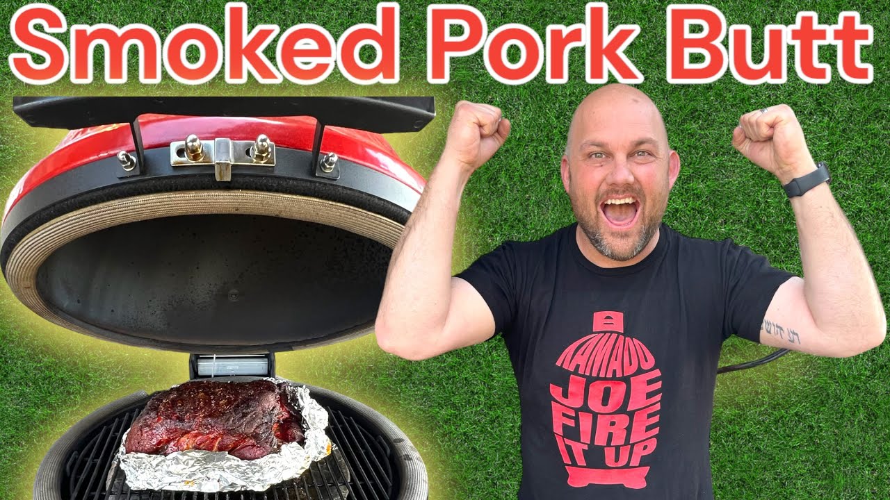 Smoked Pork Butt on the NEW Konnected Joe - Classic Cook Mode - Is it that Easy?