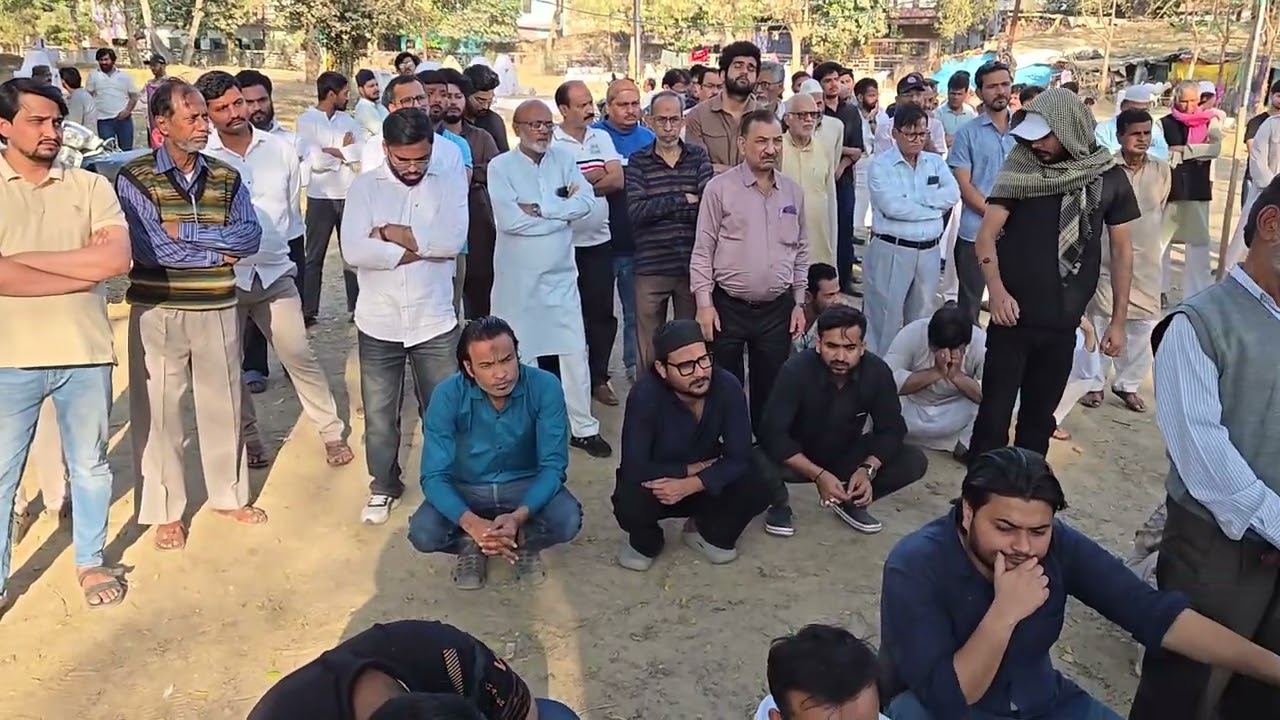 Alvidaayi Majlis - Tadfeen Marhiom Zawwar Husain ibne Zulfiqar Husain, Dariyabaad, Allahabad. 