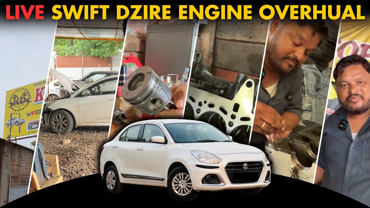 Swift Dzire Diesel Engine Rebuild Step by Step | Maruti Suzuki Overhaul Guide