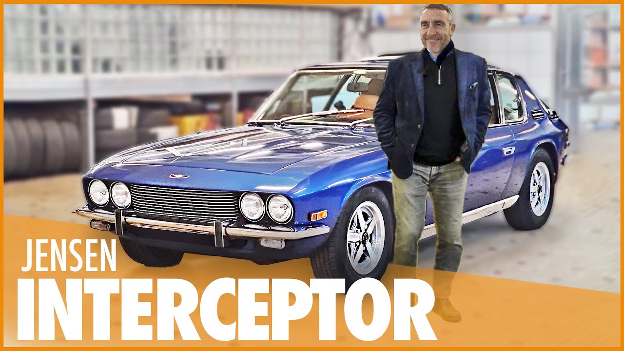 JENSEN INTERCEPTOR V8 💨 Il l'a restaurée entièrement ! (Gros budget...)