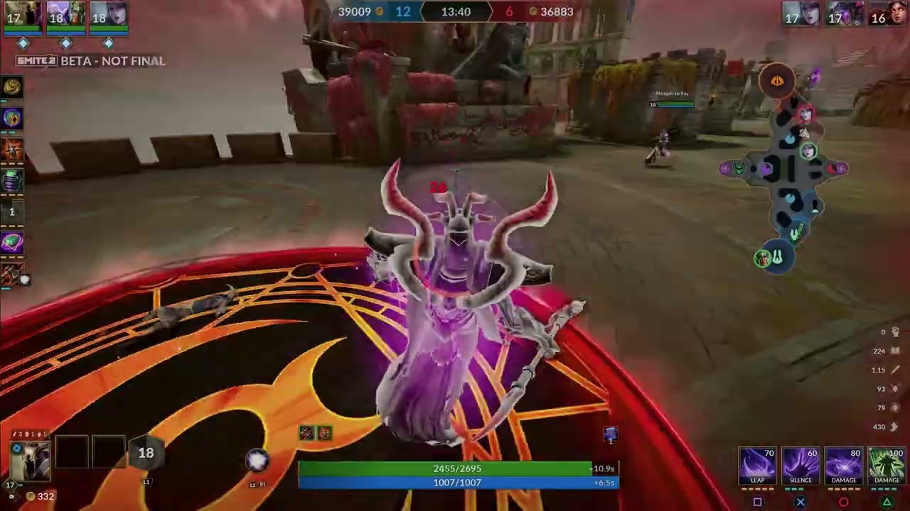 Morgan Le Fey Release With The Fam Bam - Smite 2
