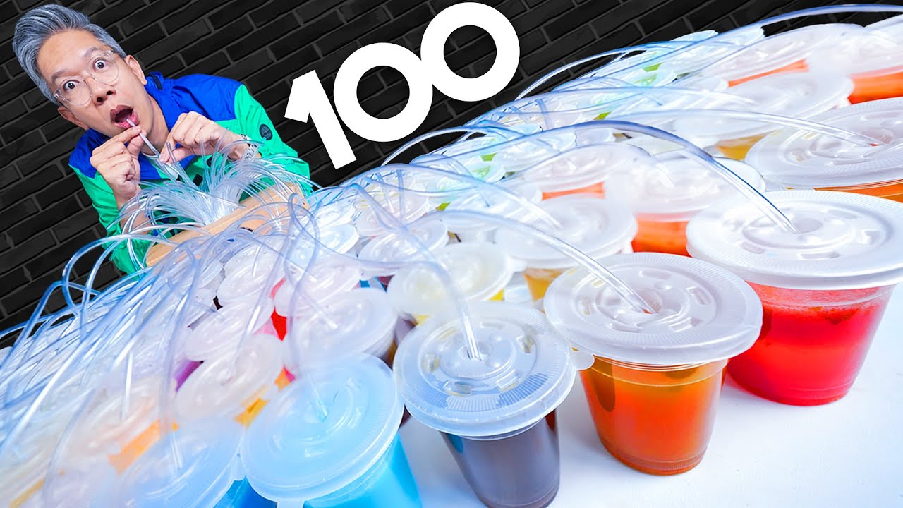 DON'T CHOOSE THE WRONG 100 DRINKS!!