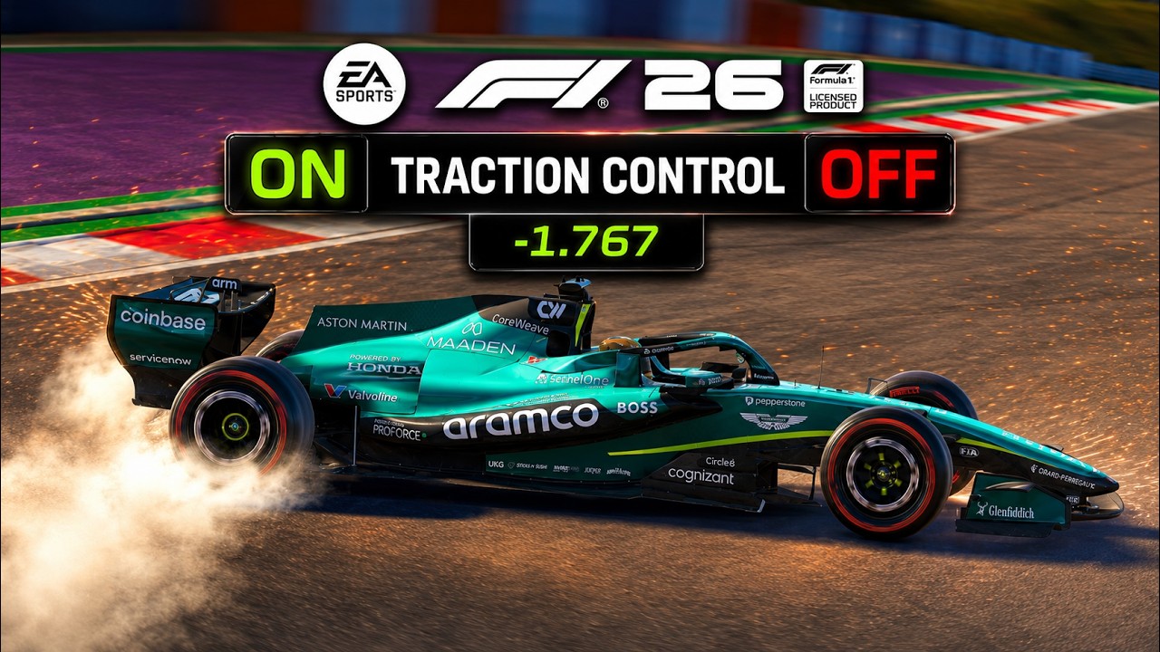 How to drive WITHOUT Traction Control on F1 26? (EASIER THAN YOU THINK)