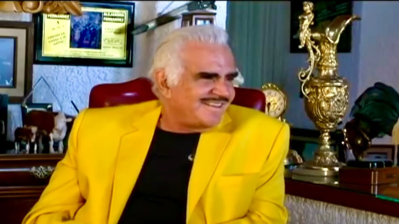 Vicente Fernández - Entrevista Mara Patricia