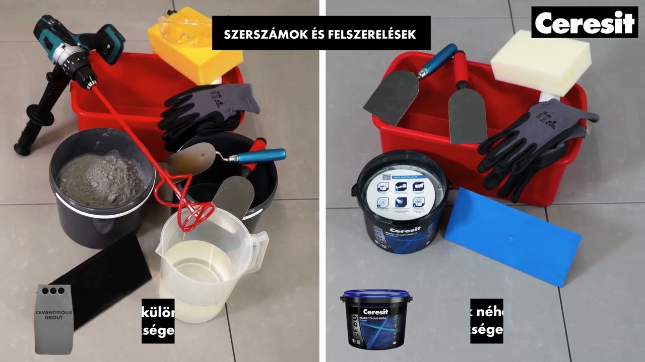 Ceresit Online Képzés – Ceresit CE 60, az innovatív fugázóanyag