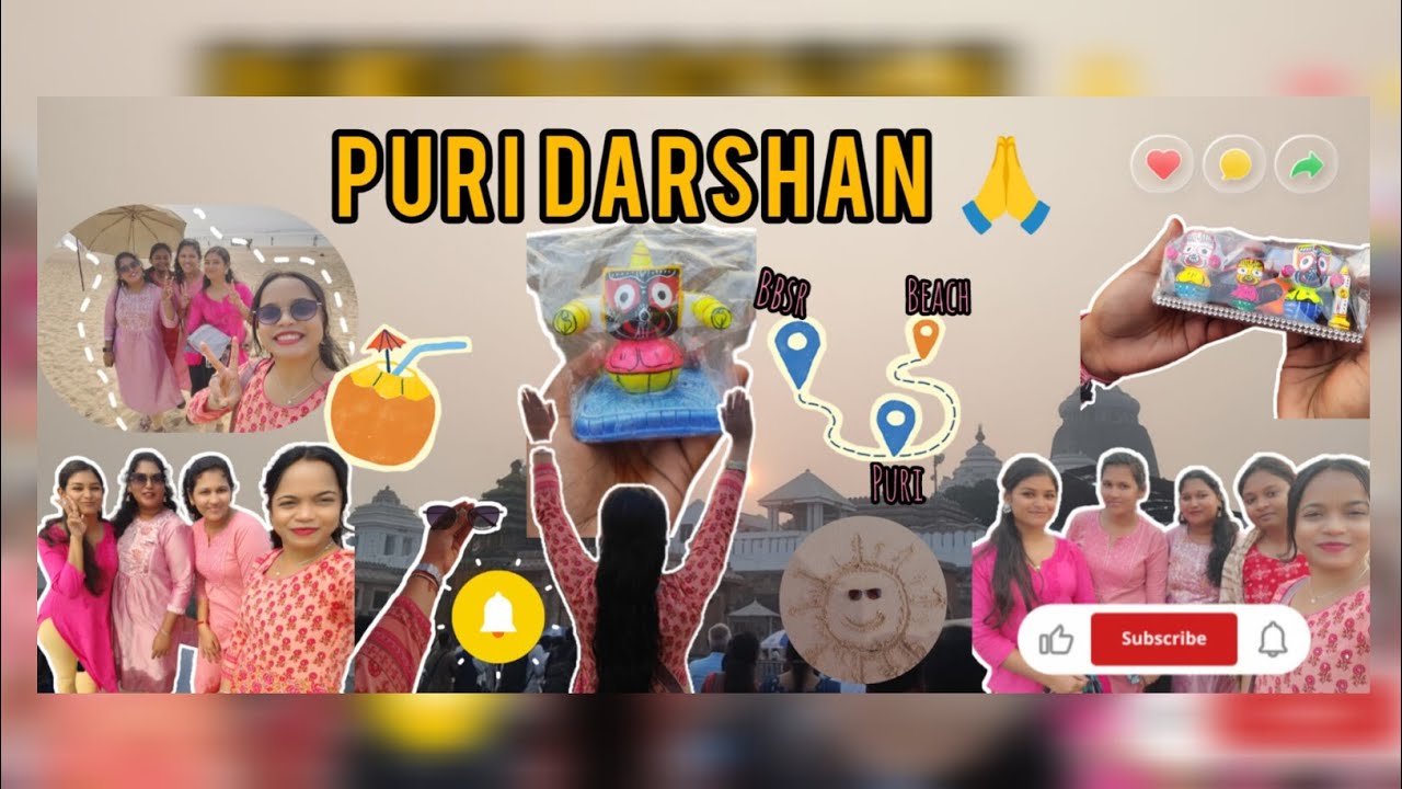 Puri Jagannath Mandir Darshan 🙏 | Puri Beach 🌊 | Complete Travel Vlog