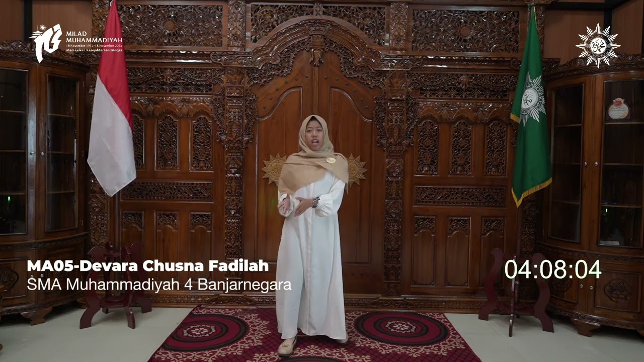 Milad 113 Muhammadiyah | MA05 Devara Chusna Fadilah - SMAM 4 Banjarnegara
