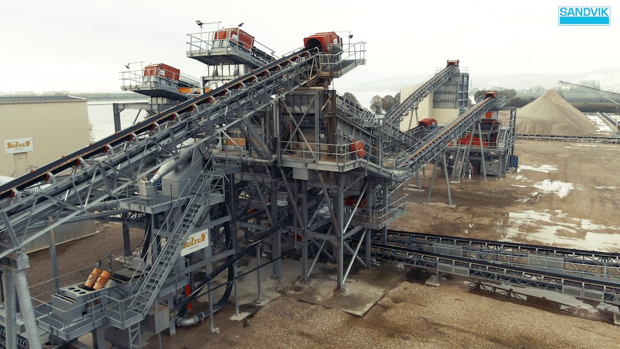 Sandvik 400tph CustomPlant at GPS in France | Sandvik Mining and Rock Technology