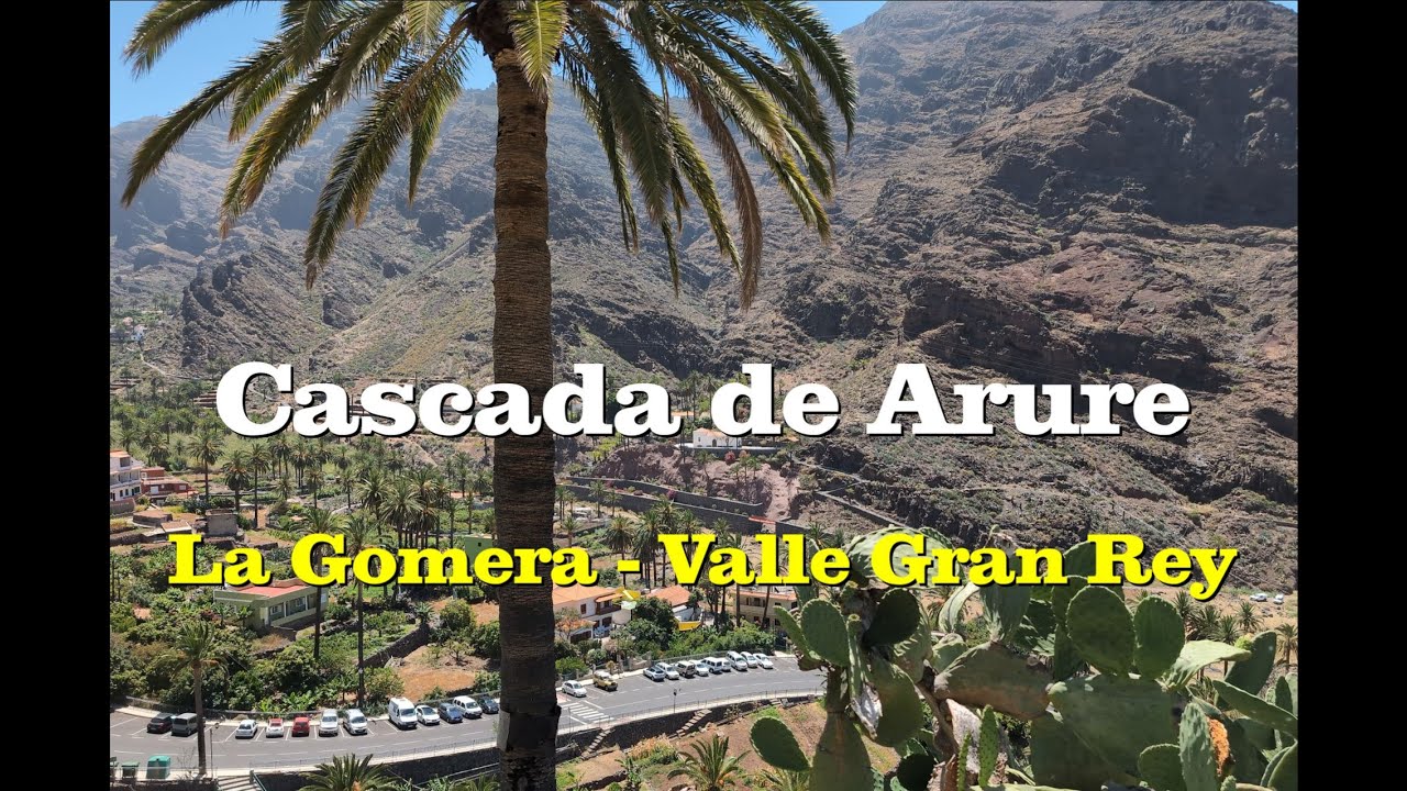 Cascada de Arure. Wasserfall auf La Gomera.
