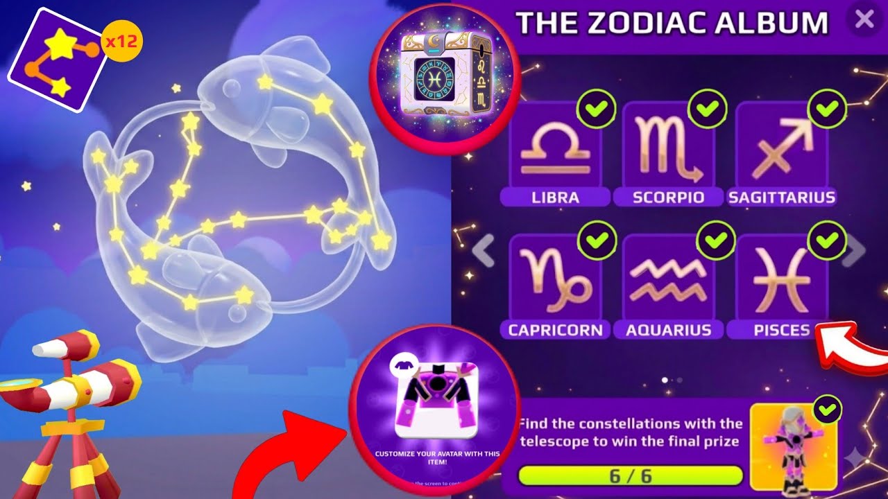 🌌 FIND ALL ZODIAC SIGN LOCATION 12/12 PK XD! 🔭🌟 Complete Locations #pkxd  #pkxduniverse #pkxdgame