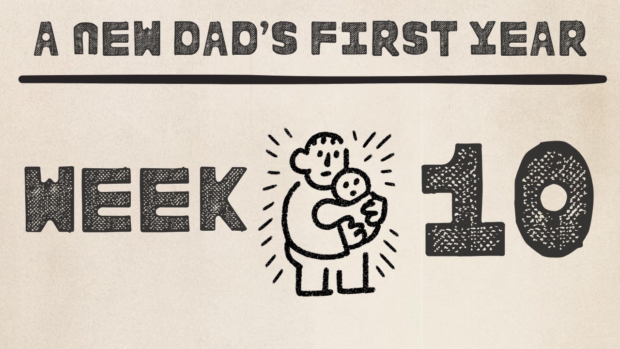 Becoming a dad is learning to step back.