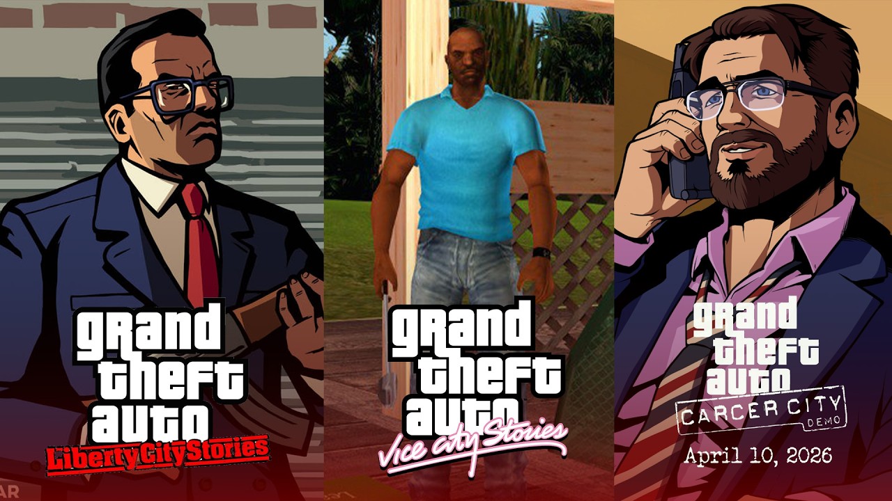 GTA: VCS, LCS & CARCER CITY - ATUALIZAÇÕES