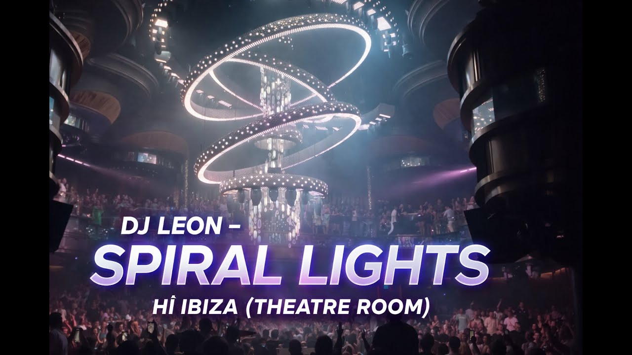 Hï Ibiza (Theatre Room) – Ibiza | DJ Leon – Spiral Lights (EDM Club Video)