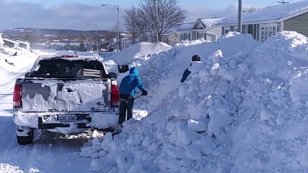 snowmageddon 2020, St. John's, Newfoundland and Labrador Canada