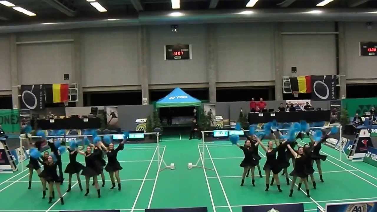 Shamodo It! tijdens het BK badminton 2014 in Dendermonde