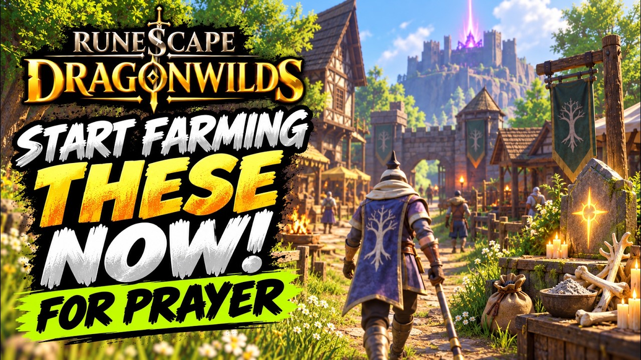 Start Farming THESE Materials NOW for PRAYER in RuneScape Dragonwilds 1.0!