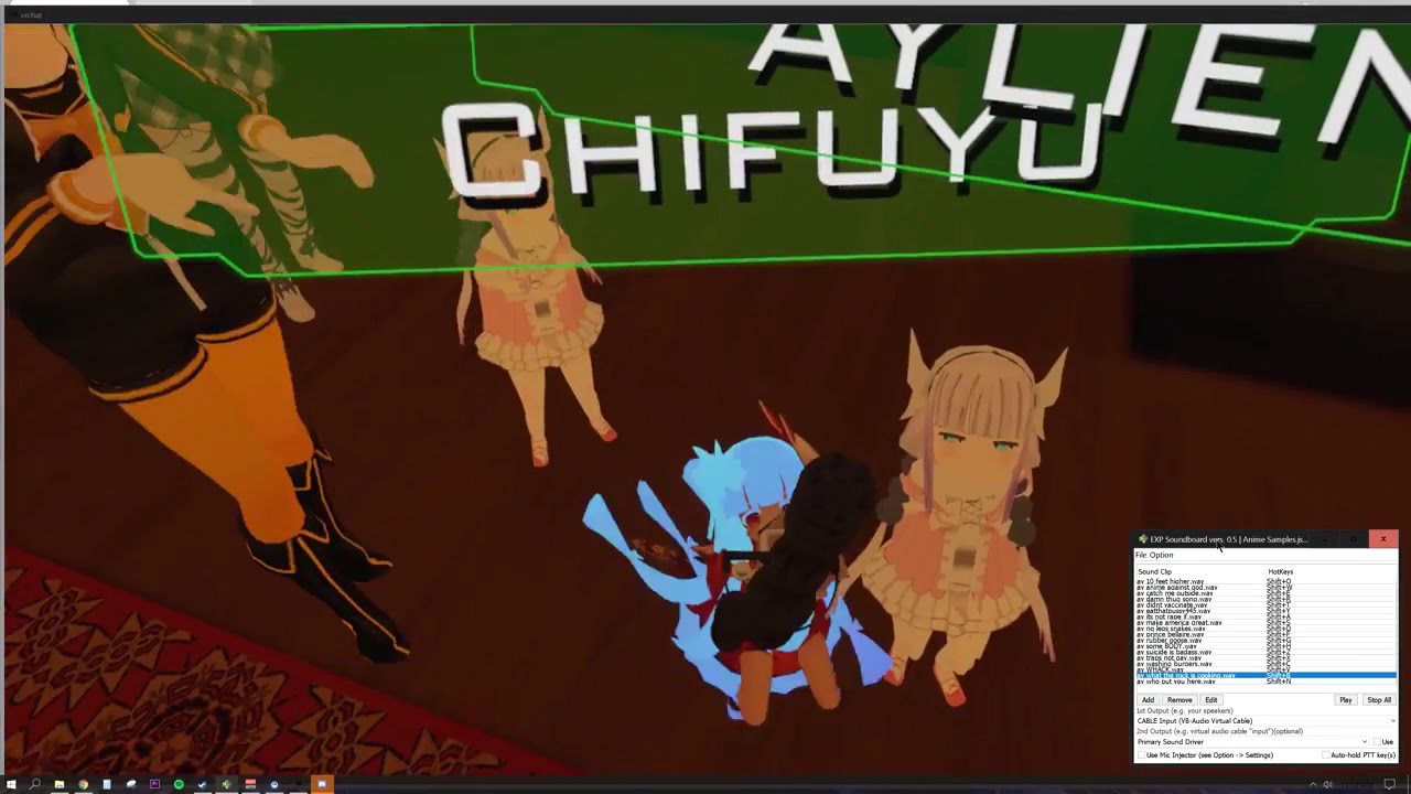 Vrchat I paid an anime voice actor part 1