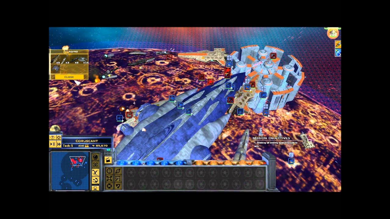 Assault on Coruscant part 1: Space (future plans for my channel)