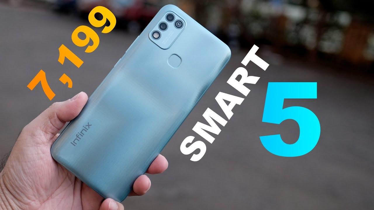 Infinix Smart 5 Unboxing - 6000 mAh battery, Dual Camera - budget smartphone Rs. 7,199