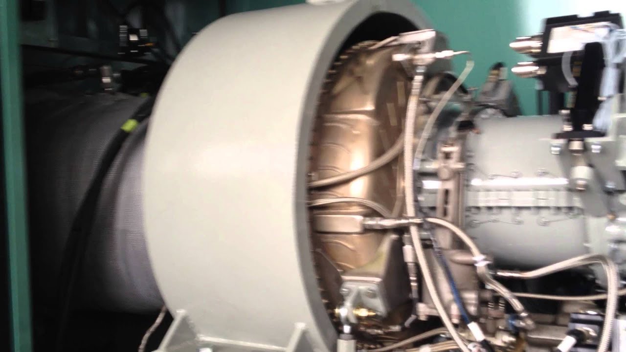 1 Megawatt T53 Turbine Natural Gas Powered Generator
