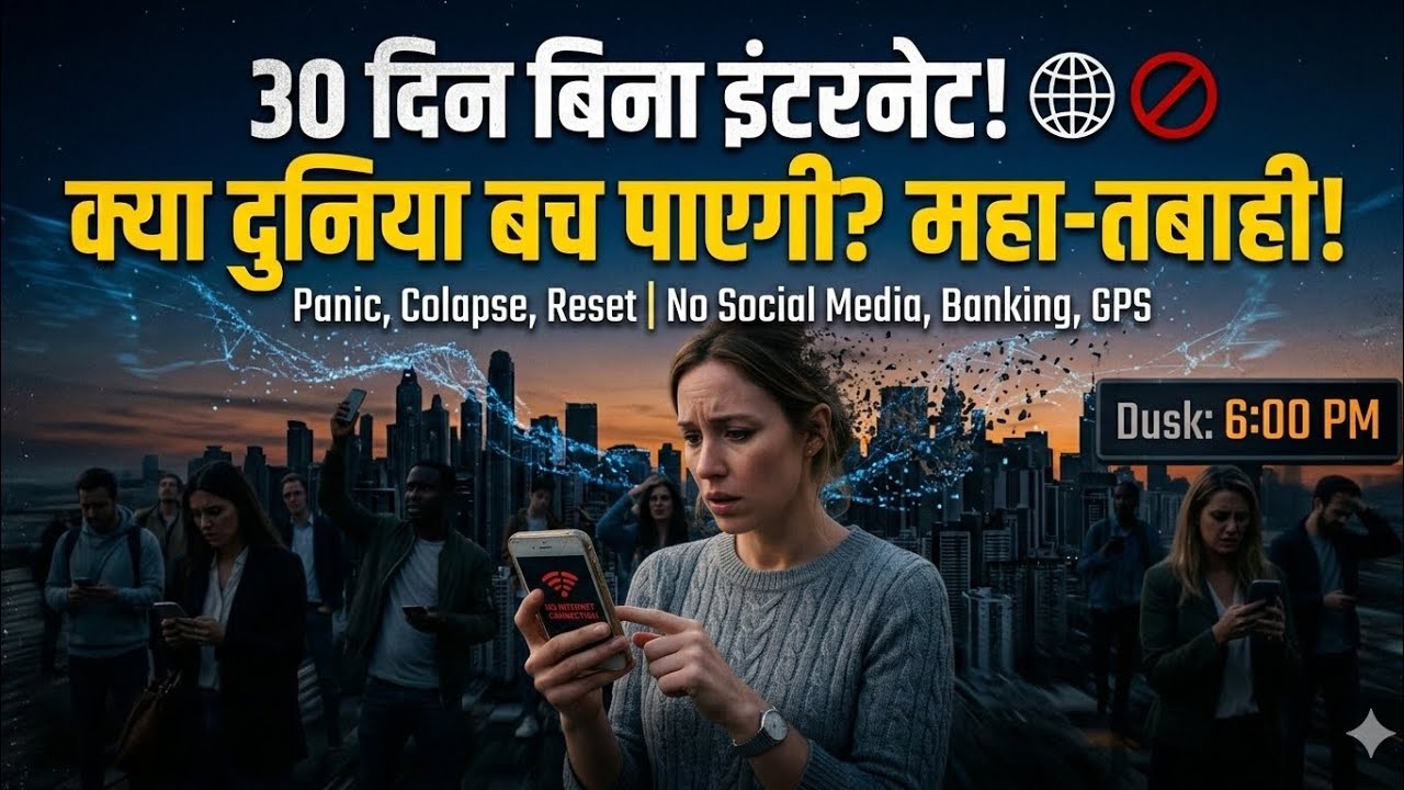 “What If the Internet Disappeared for 30 Days?