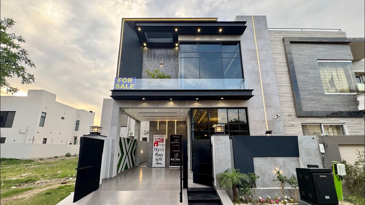 Dream 5 Marla Ultra Modern House For Sale in Dha Lahore