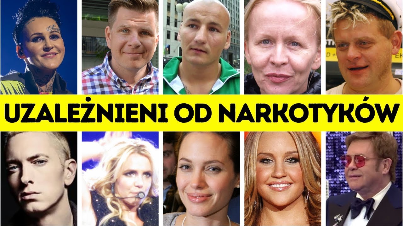 💉POLSCY I ZAGRANICZNI AKTORZY, CELEBRYCI, GWIAZDY SHOW BIZNESU UZALEŻNIENI OD NARKOTYK&Oacute;W