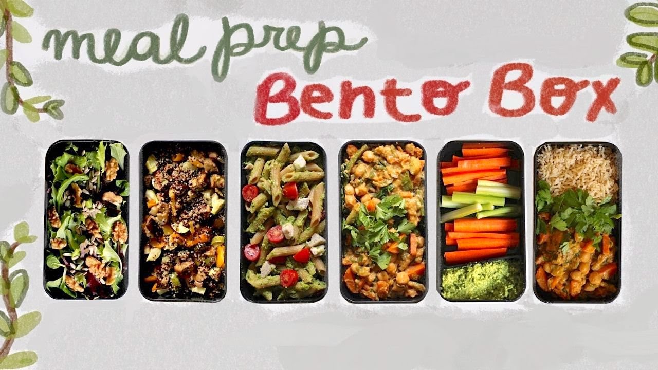 MEAL PREP | Ricette facili e sane per BENTO BOX da portare a scuola/lavoro