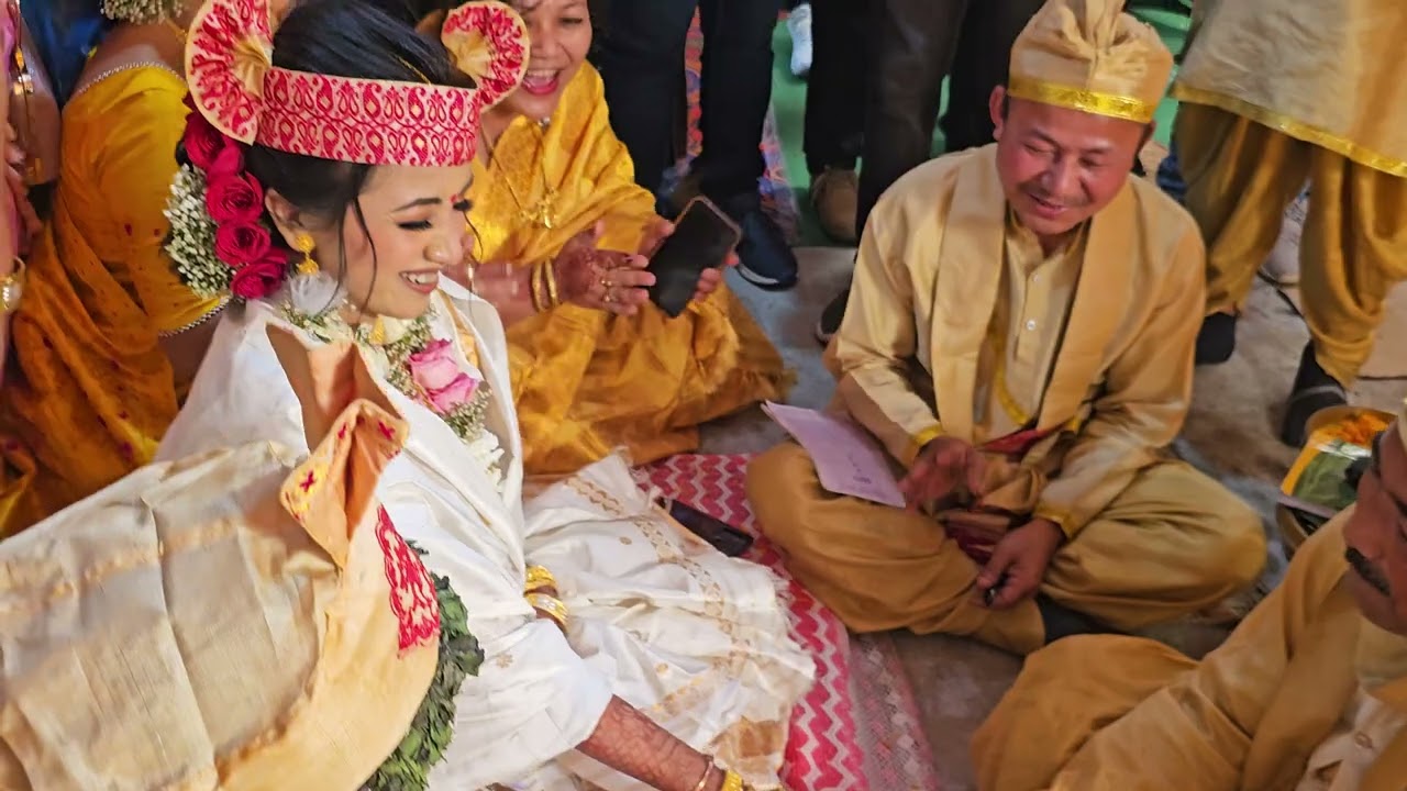 Assamese Vlog..Ahom Prathare Biya..#ad #biya #trending #marriage