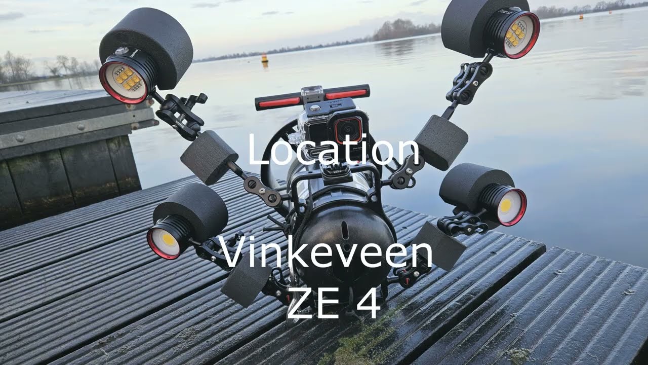 Solo scooter dive Vinkeveen