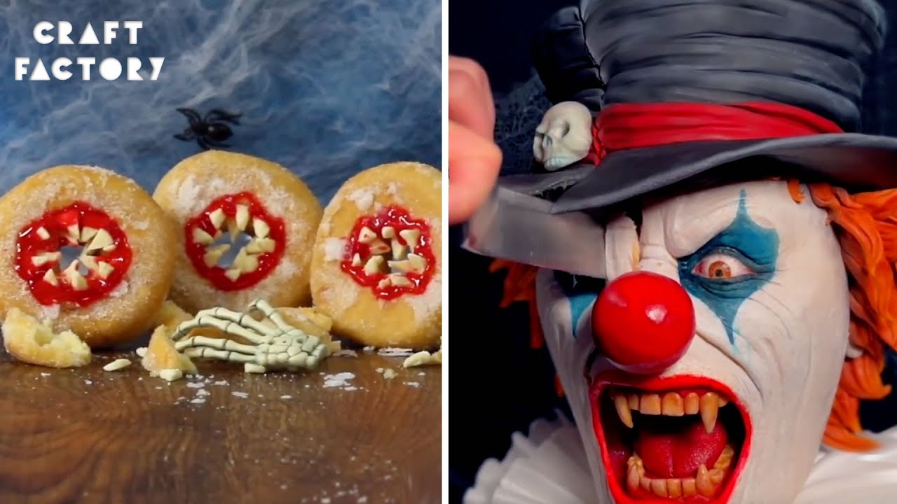 Cakeland Carnivals: Realistic Clown Cakes & Spooky Sweet Treats! | Craft Factory