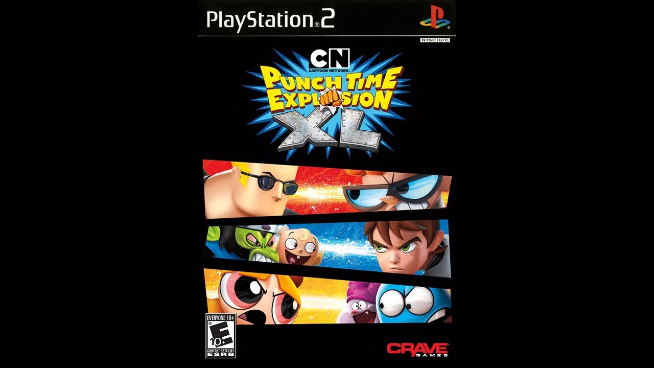 Cartoon Network: Punch Time Explosion XL PS2 2011 Opening Logos