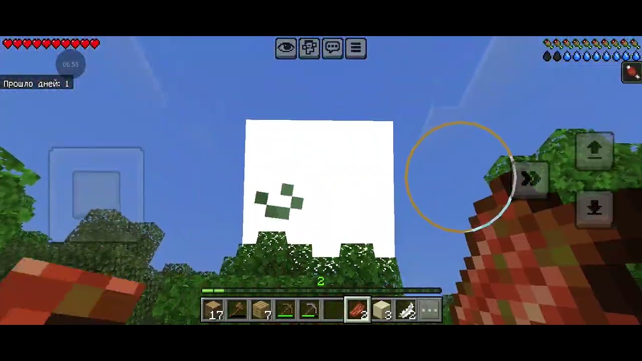 выживание в майнкрафте (с жаждой)