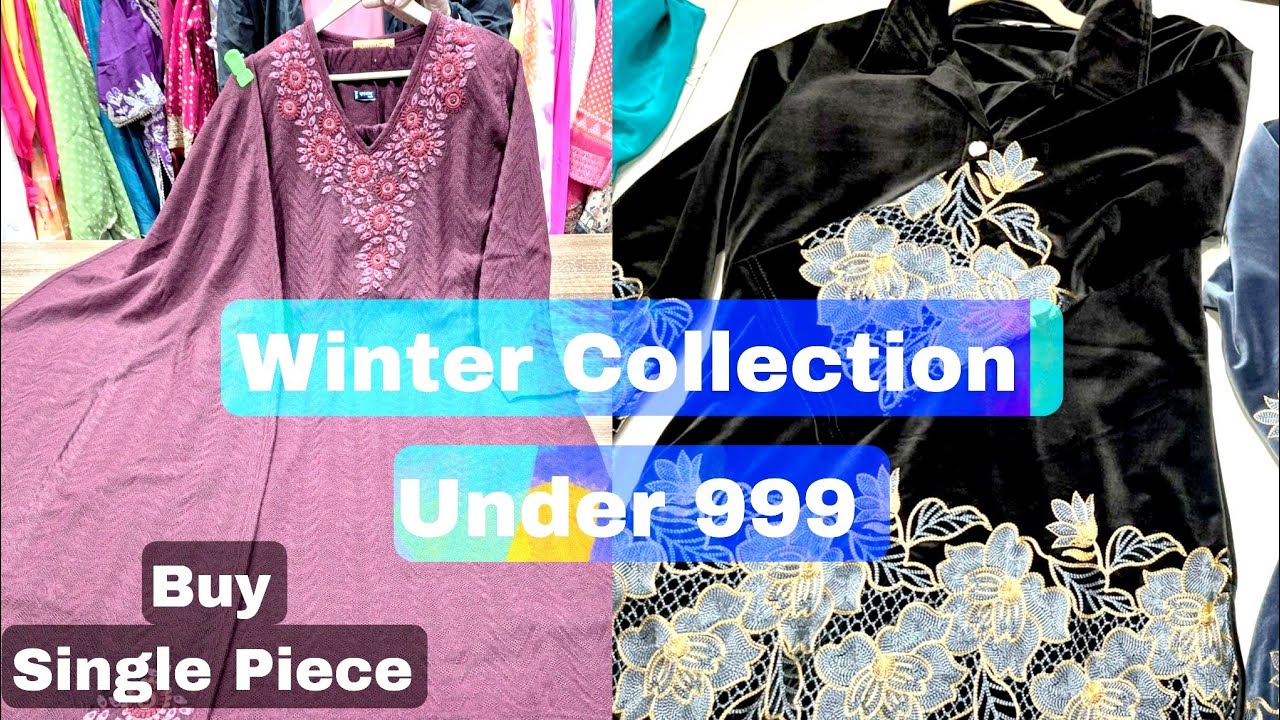 Latest Winter Suit | Woolen, Velvet, Pashmina, Kashmiri & Kani Suits | Partywear Winter Collection 