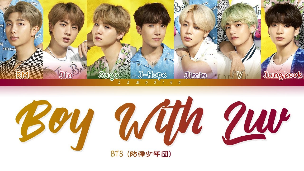 BTS - Boy With Luv -Japanese Ver- (방탄소년단 - Boy With Luv) [Color Coded Lyrics/Kan/Rom/Eng/日本語字幕/가사]