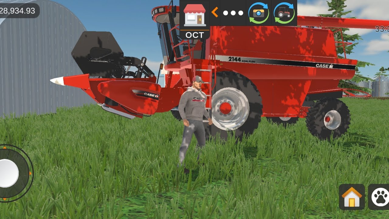 Wrapping up bean harvest 